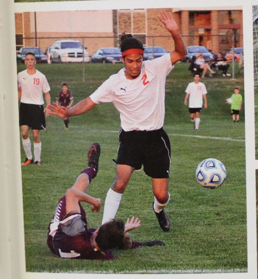 Tattler picture shows Sanchez when he played soccer for Logansport High School. 