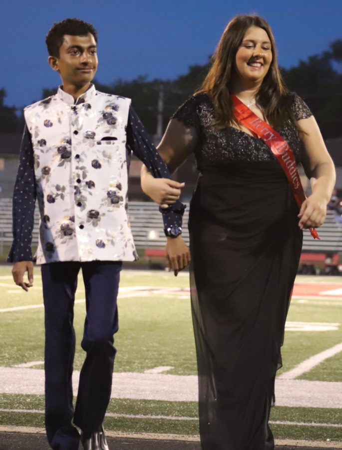 For the Berry Buddies, Meet Patel and Maggie Halterman were elected as king and queen candidates.
