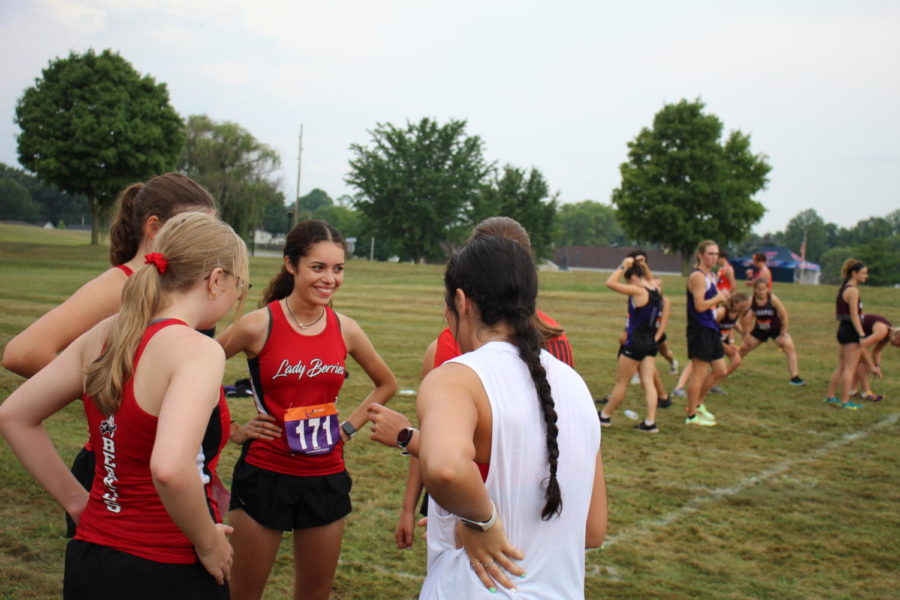 As sectionals get closer, the team comes together to listen to what the coach has to say. 