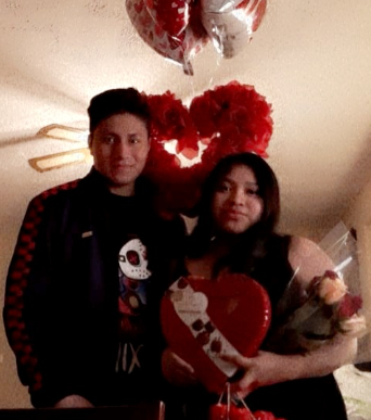 Valentines Day gifts from Bryan Perez to senior Rosalinda Marcos.
