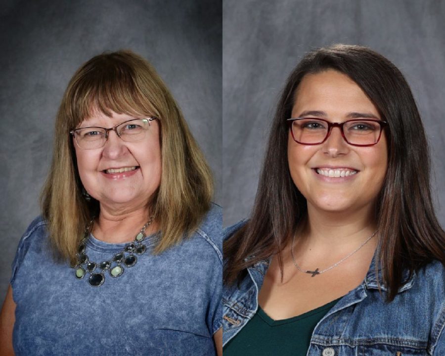 Both teachers, Andrea Perrone and Megan Nicholson, have been recognized for their work in the classroom.