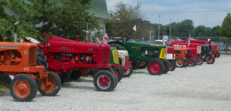Lines of tractors, from across Indiana, are presented at the fair. An old gentleman jokingly said, 

“I wish I had some of these. They would make my life a whole lot easier.” From old and rusted to new and shining, the state fair has a wide variety of tractors, especially John Deer.