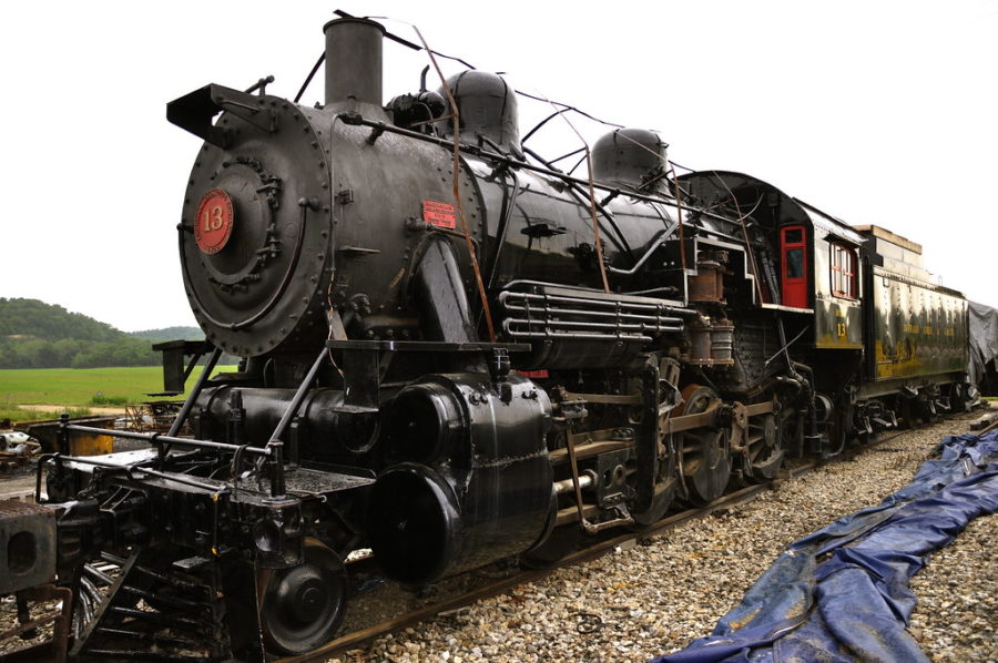 The+iron+horse+stands+tall+with+its+vintage+carts+trailing+behind.+Currently%2C+the+train+resides+in+Ohio+where++train+enthusiasts+can+visit+to+get+a+tour+of+the+inside.