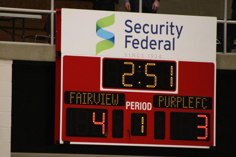 After a back and forth game, Fairview prevailed over Purple FC 4-3.