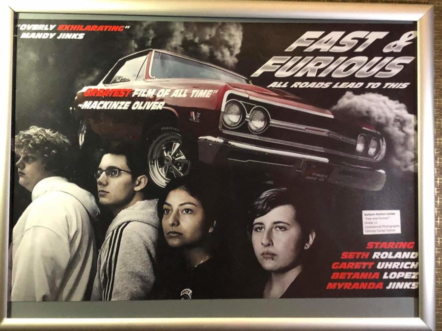 Fast & Furious es una serie de películas de acción que se ocupan principalmente de las carreras callejeras ilegales, Cartel hecho por la graduada Katie Hudson,