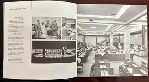 Still in good condition is the promotional booklet of the Logansport High School from 1973. On the right page of the booklet is a picture of the library from when Logansport High School had just opened. Principal Matt Jones was looking through the booklet in 2016 and realized that the library hadn’t changed since 1973. This exact picture is what inspired Jones and superintendent Michelle Starkey to start the renovation of the library. 