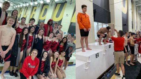 It was an eventful evening for the Logansport Berries swim team as they competed at the NCC Meet at the Boilermaker Aquatic Center on Saturday, Jan. 7. 