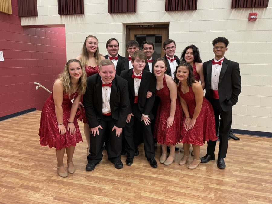 Pictured is the 2022 senior class of the Logansport Swing Choir. Two of the members got into the Varsity Glee Club, and one into the Purduettes.