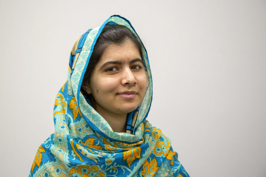 Malala+Yousafazai+is+an+advocate+for+womens+education+in+Afghanistan.+She+first+gained+attraction+when+she+was+shot+by+the+Taliban+for+speaking.+She+is+the+youngest+Nobel+Piece+Prize+winner+for+her+efforts.