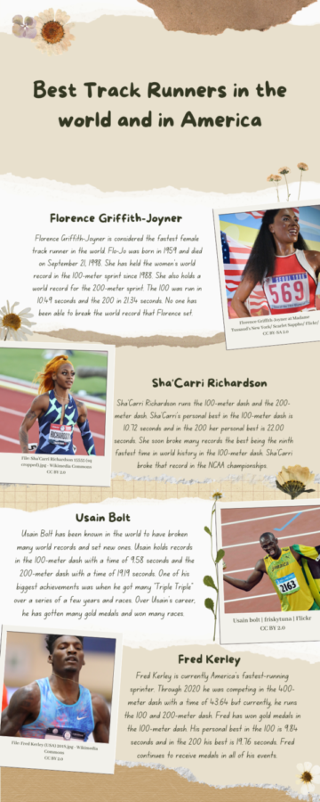 Best Track Runners Infographic