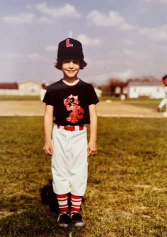 Matt Jones as the bat boy for the 1979 Berries Baseball team. 