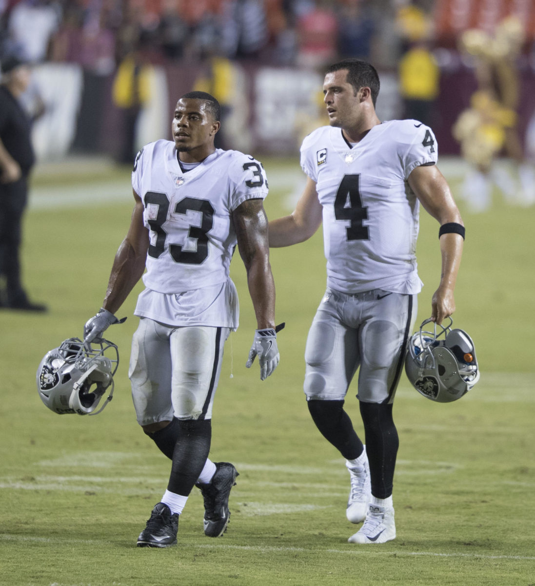 DeAndre Washington, Derek Carr