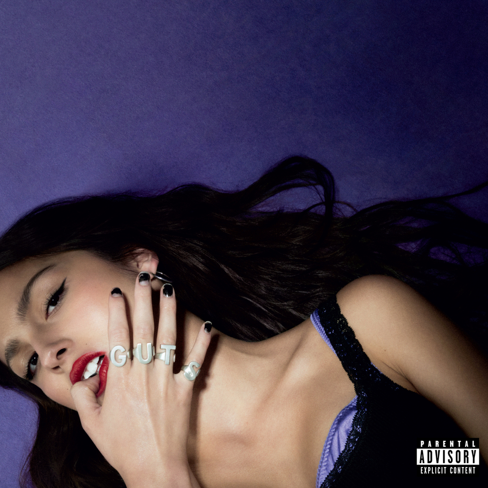 A year after debuting her first album, Olivia Rodrigo released her new 12 song album, GUTS.