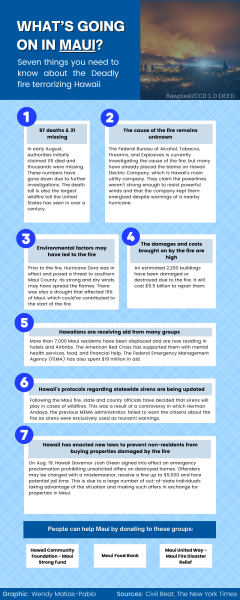 Infographic: What’s Going on in Maui?