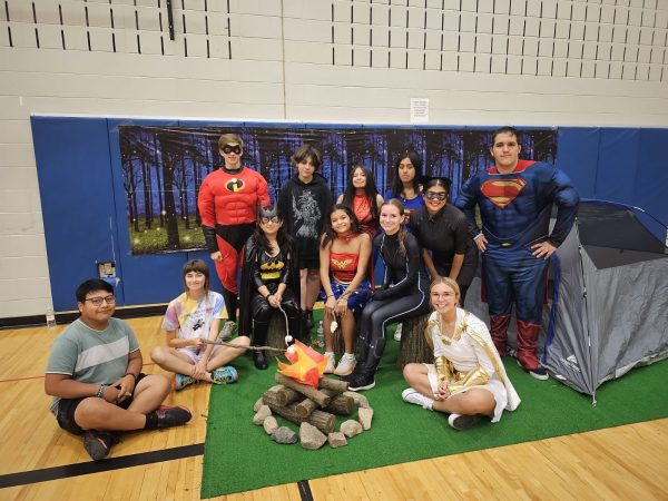 One of the events that Key Club participates in is the family nights at Landis and Fairview Elementary. 