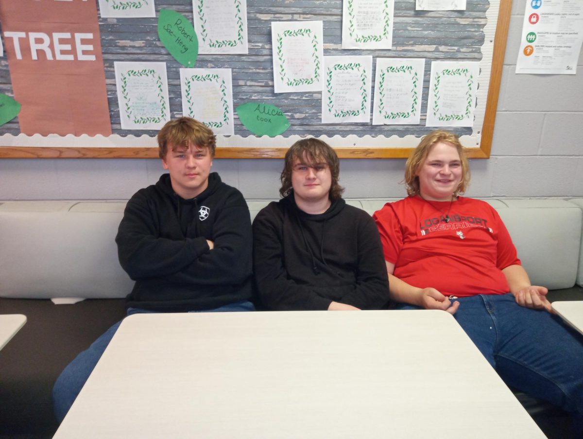 Their bond grew stronger as freshmen Nathan Jackson, Lucus Sherman, and Dakota Duckket continue to enjoy each other company after, havng a productive day in PTECH. 
