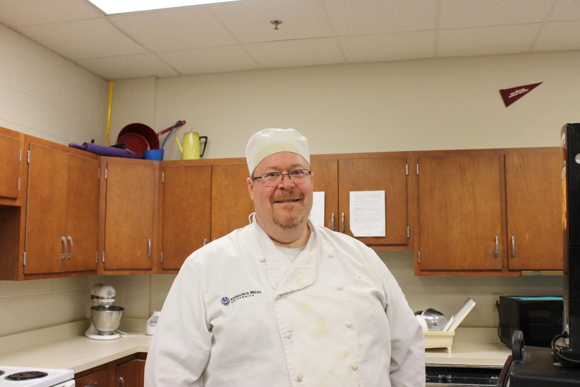 Mr. Saylor is the Culinary Arts teacher 