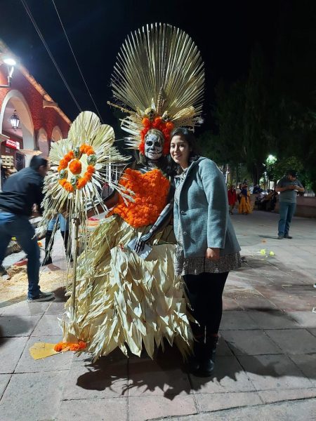 Freshman Crytal Gomez's family celebrates the Day of the Dead in Mexico. (Courtesy of Crystal Gomez)