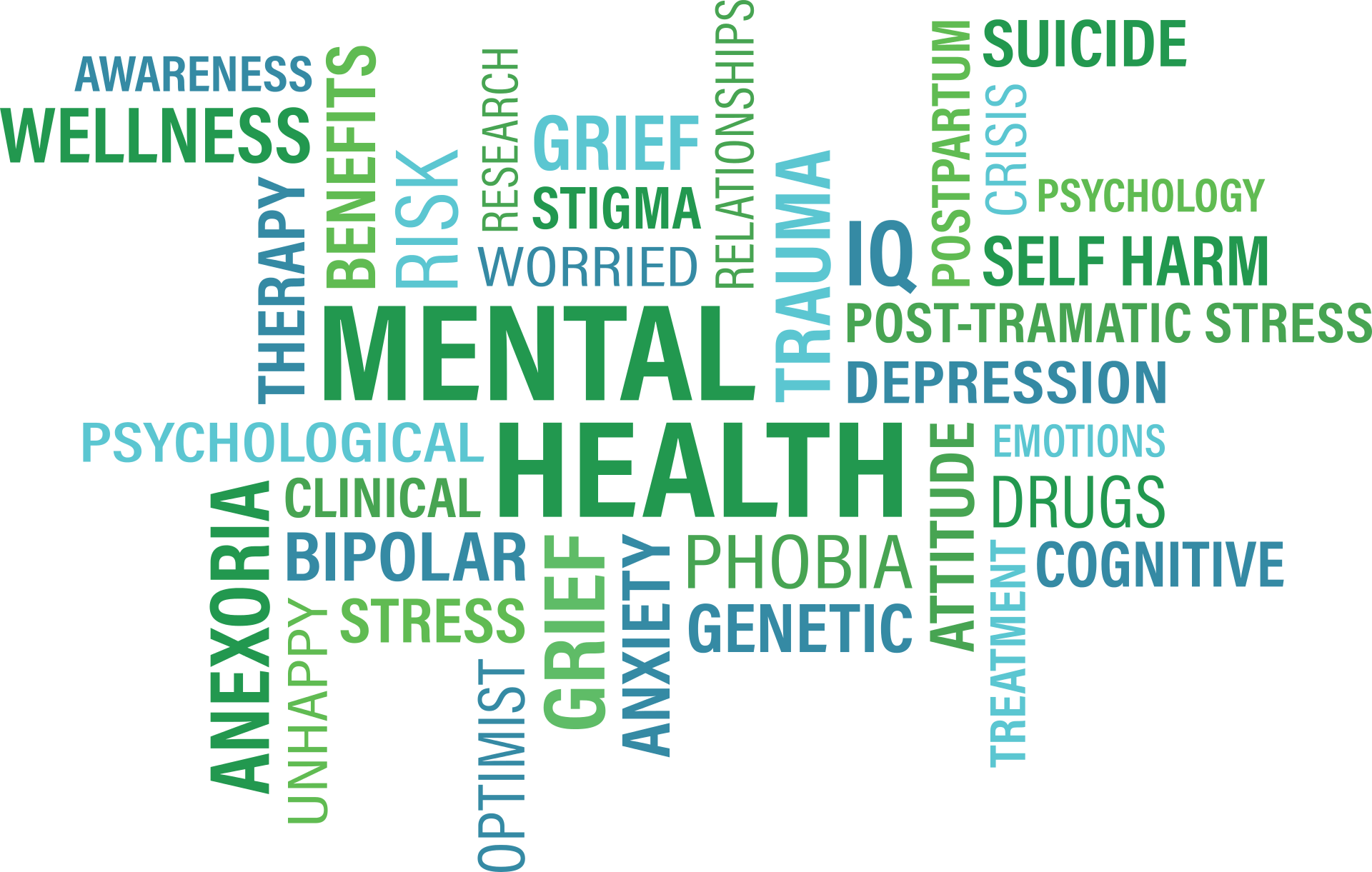 Mental health issues are commong focus for students. (https://pixabay.com/en/users/Maialisa-905513/, CC0, via Wikimedia Commons)