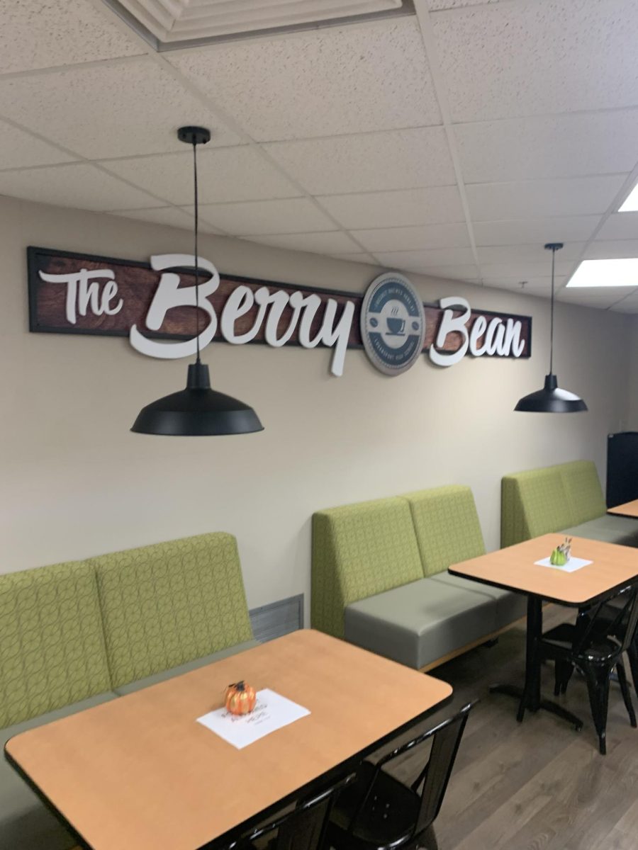 The Berry Bean features multple types of seating for students.