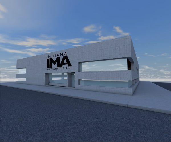 A rendition of the currently proposed exterior of the Indiana Museum of Art. The new exhibit would be located at 201 S. 6th Street in downtown Logansport.