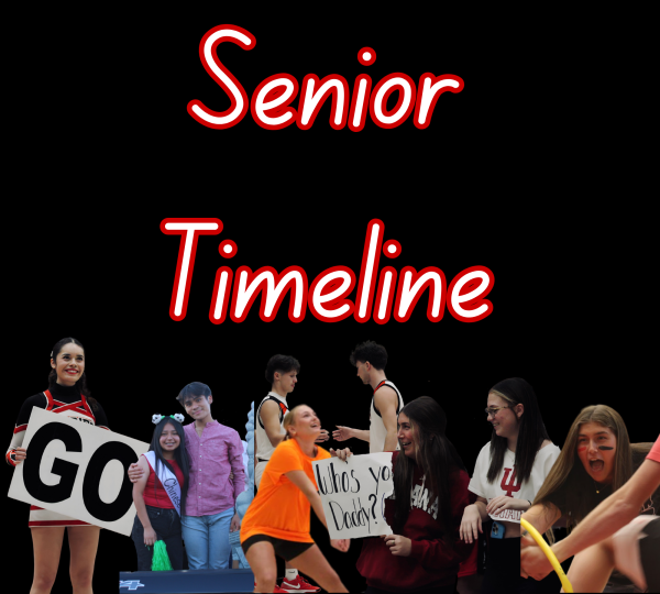 A variety of photos repersenting the seniors year.