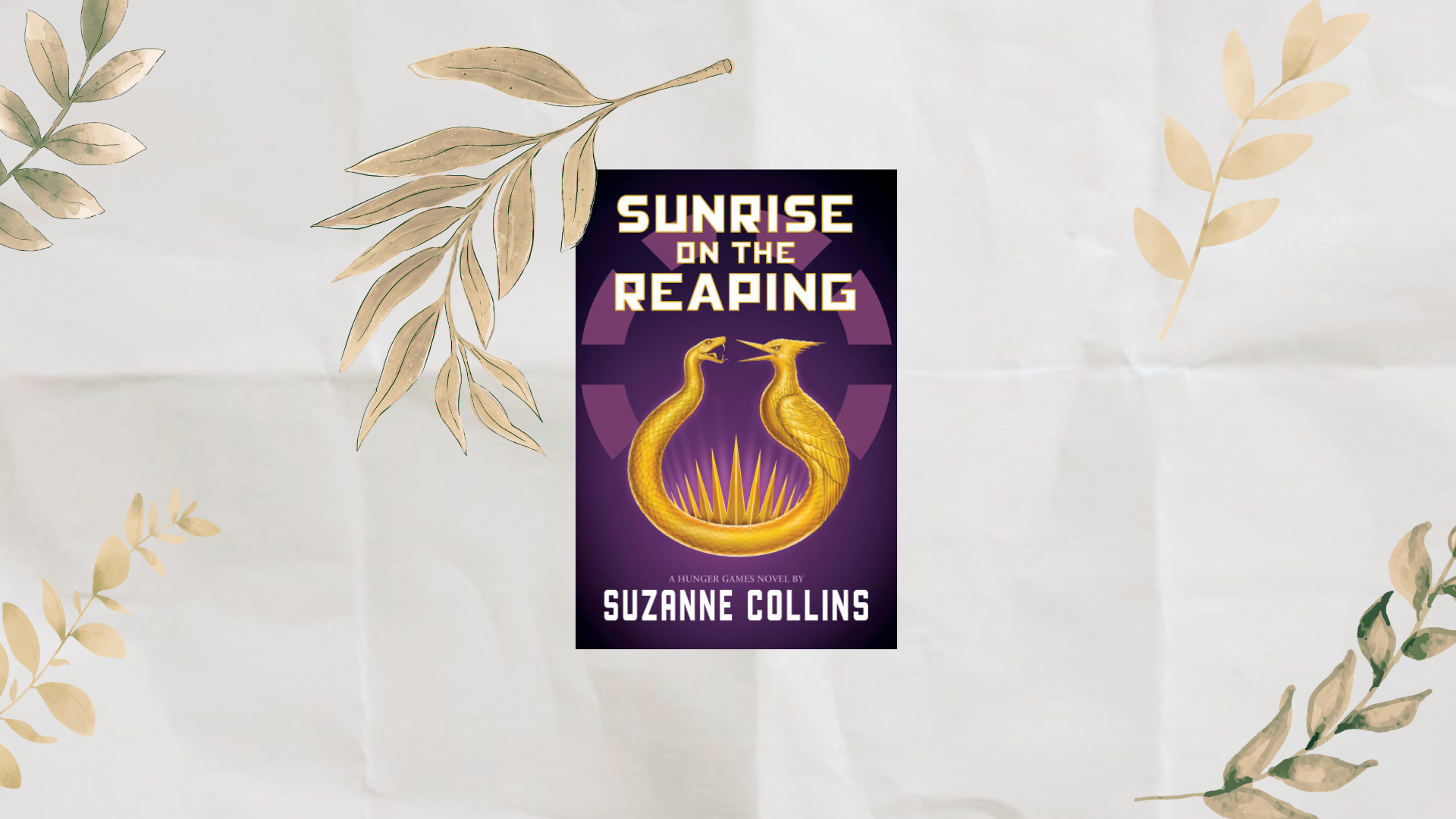 "Sunrise on the Reaping" is the fifth book published by Suzanne Collins in the Hunger Games series.