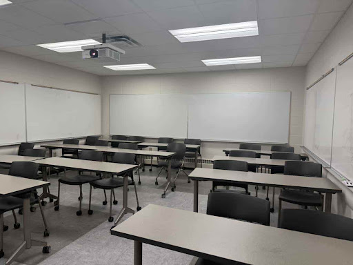  Empty classrooms fill public universities after recent budget cuts.