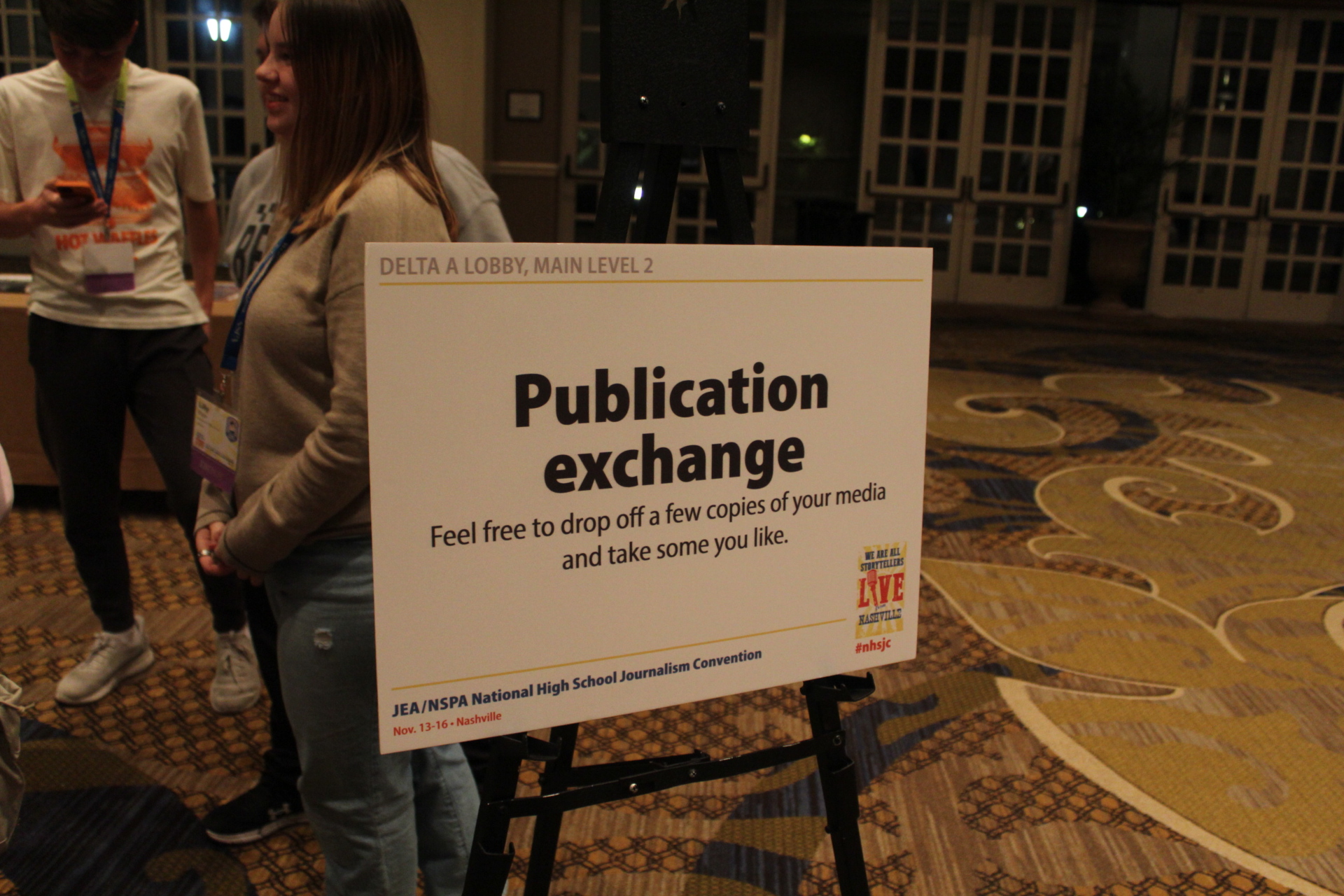 Schools around the nation got to leave their newspapers and yearbooks for others to see.