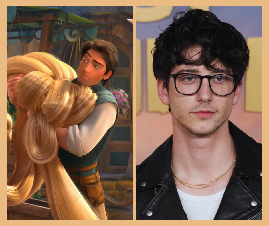On the right, Milo Manheim is cast as Flynn Rider (left), for Disney's live-action Tangled. Manheim's and other cast members had received criticism despite the film not being produced yet.  