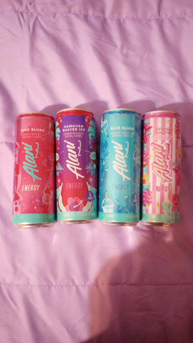 An image showing some of the flavors featured in the ranking. From left to right: Pink Slush, Hawaiian Shaved Ice, Blue Slush and Cotton Candy.