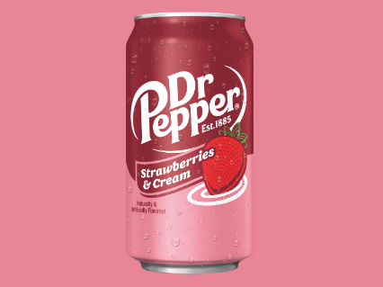 A can of Dr Pepper Strawberries and Cream. (Dr Pepper)