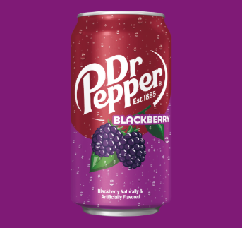 A can of Dr Pepper Blackberry. (Dr Pepper)