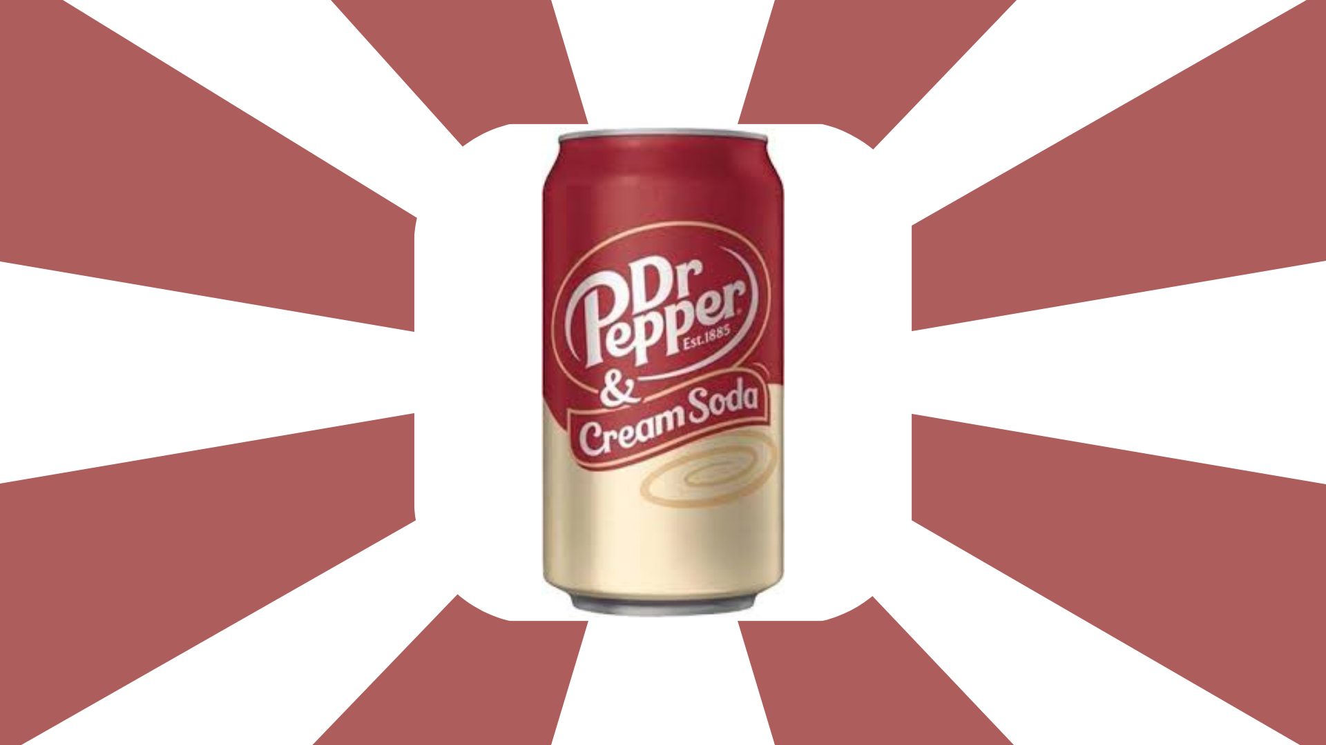 A can of Dr Pepper Cream Soda.