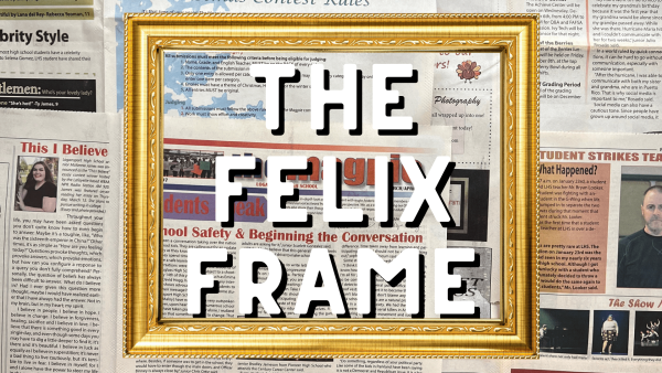 The Felix Frame: March