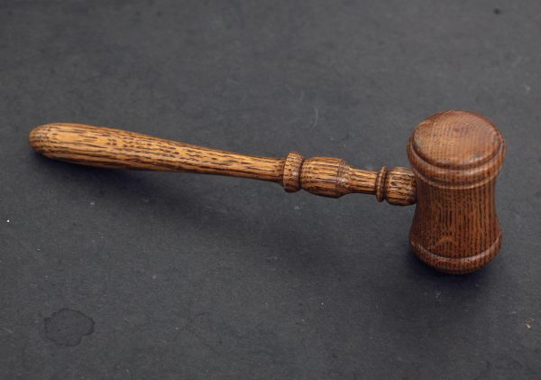 The judge's gavel is seen in a court room. Picture taken February 3, 2012.  REUTERS/Chip East