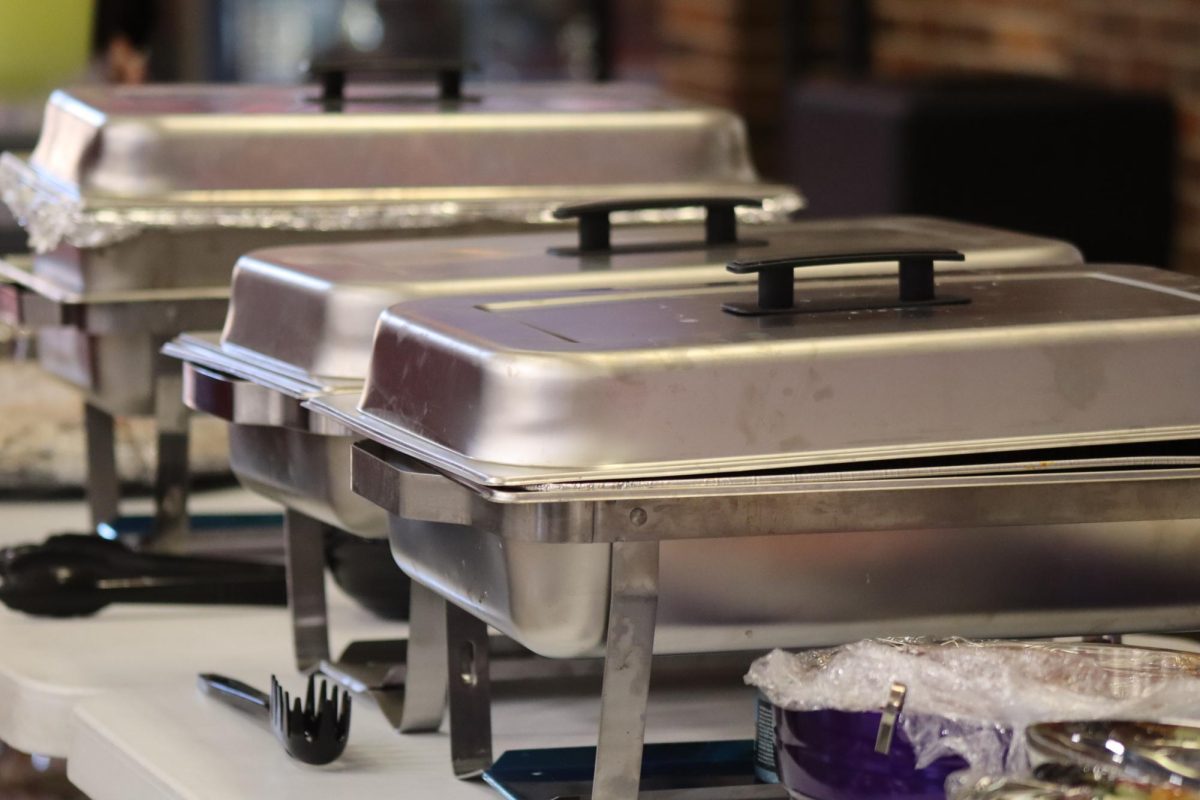 LHS proved food for the volunteers, this food was made by our own Culinary department. To help those who were here have a better time and not have to go buy school lunch. 